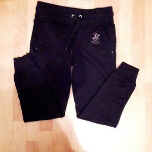 Women's Beverly Hills Polo Club black sweatpants, size L